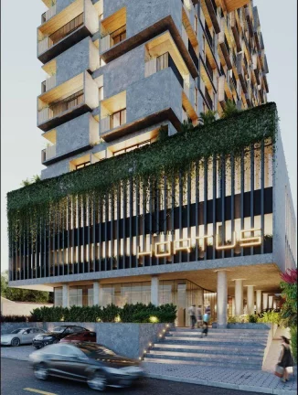 Imagem Flats com varanda / sacada com área de lazer completa próximo a praia de Manaíra - FL0564