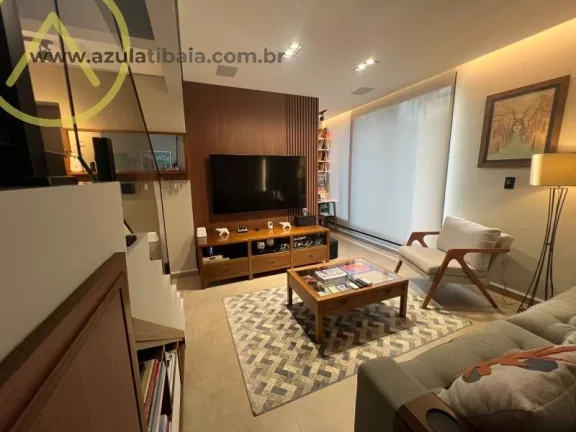 Imagem Um Charme de Imóvel em Atibaia! Condominio na vila santista