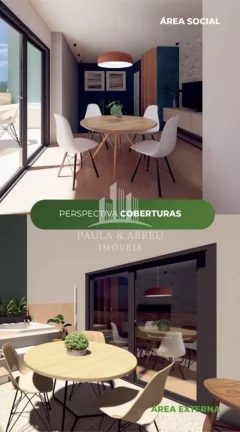 Imagem Cobertura Duplex 83 à 101m², 1 a 2 Dormitórios, Últimas unidades, na Vila Bocaina, Mauá-SP