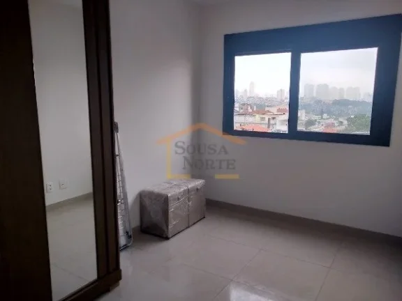 Imagem Apartamento com 57 m², mobiliado, composto por 2 dormitórios, sendo 1 suíte, 2 banheiros, sala co...