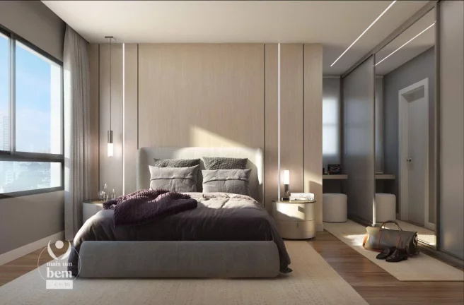 Imagem Apartamento com 3 quartos (1 suíte), 101 m², 2 vagas por R$ 1.297.373,00 - Cabral - Curitiba/PR
