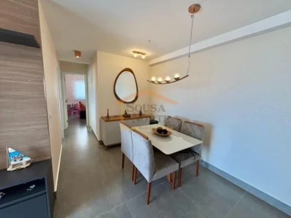 Imagem Apartamento de 87 m², com 3 dormitórios, sendo 1 suite,1 banheiro social, andar alto, recém-entre...
