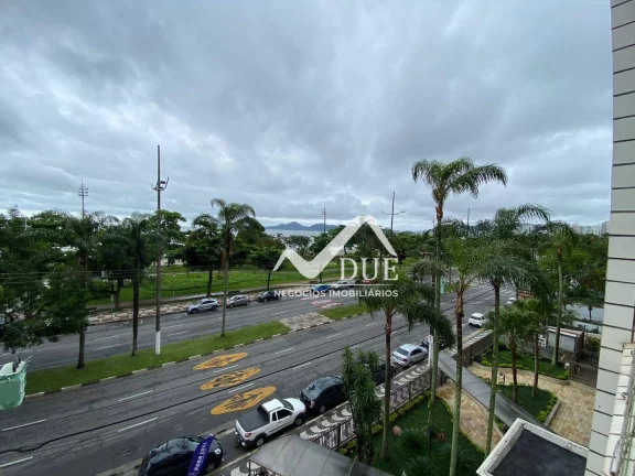 Imagem Apartamento com 2 dormitórios , na orla, frente mar com 1 vaga de garagem box privativa à venda, 121 m² por R$ 1.200.000 - Aparecida - Santos/SP