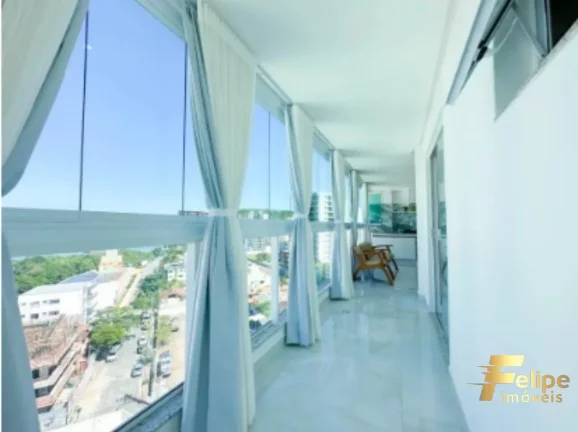 Imagem Apartamento finamente decorado vista mar na Praia do Morro!