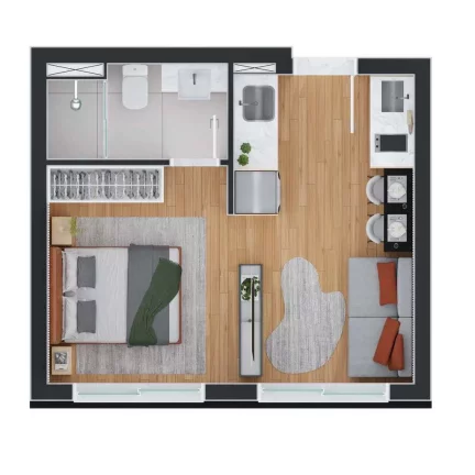 Imagem Aretha - Apartamento à venda no bairro Rebouças - Curitiba/PR