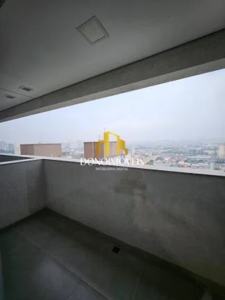 Imagem Sala - andar alto- *Vista para Santo André e São Bernardo - Com Piso elevado, infra estrutura de a...