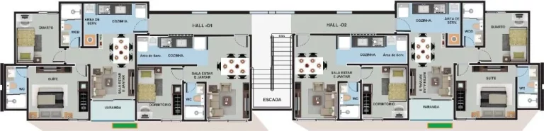 Imagem Apartamento à venda, 36 m² por R$ 215.000,00 - Portal do Sol - João Pessoa/PB