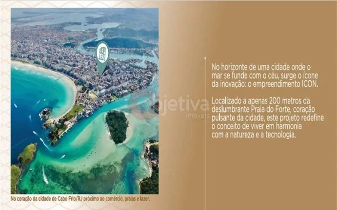 Imagem Lançamento de aptos e coberturas de 1 a 3 quartos - Passagem - Cabo Frio