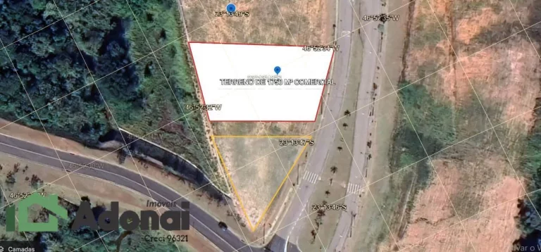 Imagem Terreno 1,750 metros comercial no Alphaville Jundiaí