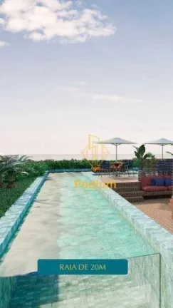 Imagem Apartamentos com varanda / sacada e área de lazer a 350m da praia de Tambaú - AP0092
