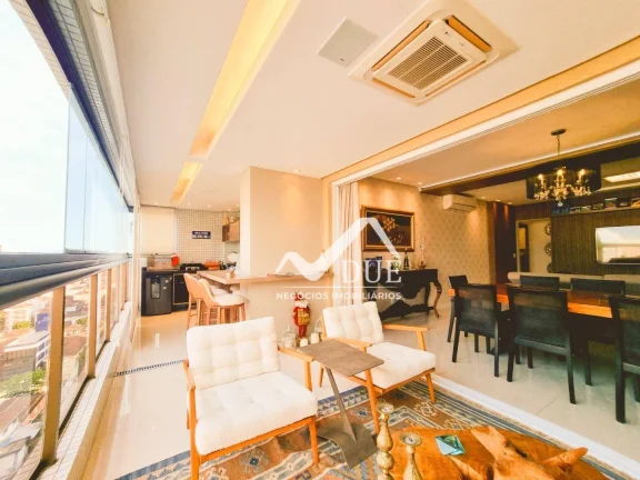 Imagem Apartamento com 3 quartos à venda, 171 m² por R$ 2.400.000 - Embaré - Santos/SP