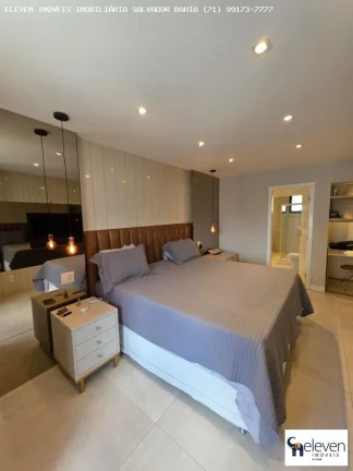 Imagem OPORTUNIDADE ÚNICA: APARTAMENTO DE LUXO NA PITUBA - PORTEIRA FECHADA! NA RUA DA GRAVIOLA 4 SUITES  INFRA E 3 VAGAS 