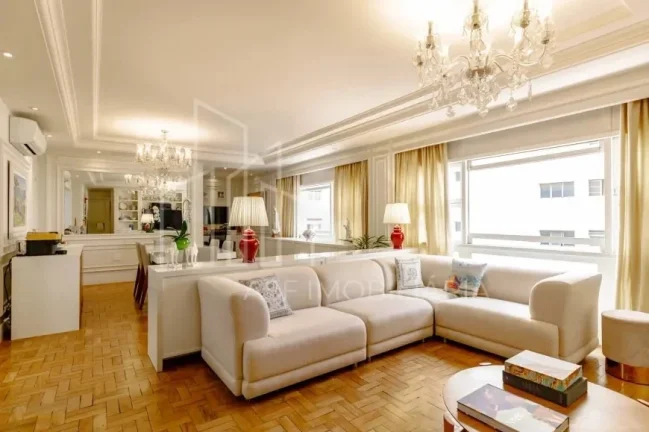 Imagem Apartamento Jardim Paulista - 174M², 3 Dorms, 1 Suíte, 2 Vagas Determinadas, Armários, Split.