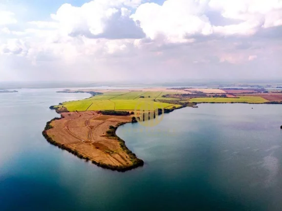 Imagem Grande Oportunidade de Terreno Beira d'água à venda -Peninsula dos Nobres em Miguelopolis /SP