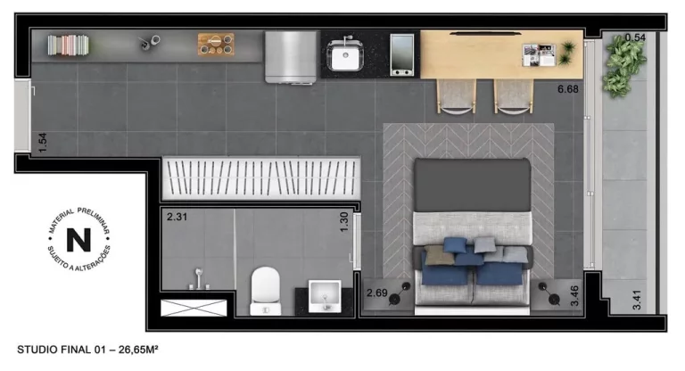 Imagem APARTAMENTO RESIDENCIAL em São Paulo - SP, Consolação