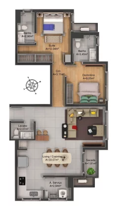 Imagem Soberano - Apartamento à venda no bairro Petrópolis - Porto Alegre/RS