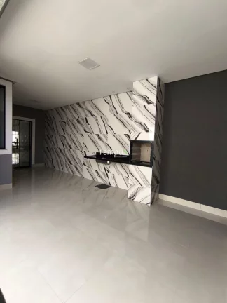 Imagem Casa Nova no Residencial Itaipu – 3 Suítes, Gourmet e Moderna