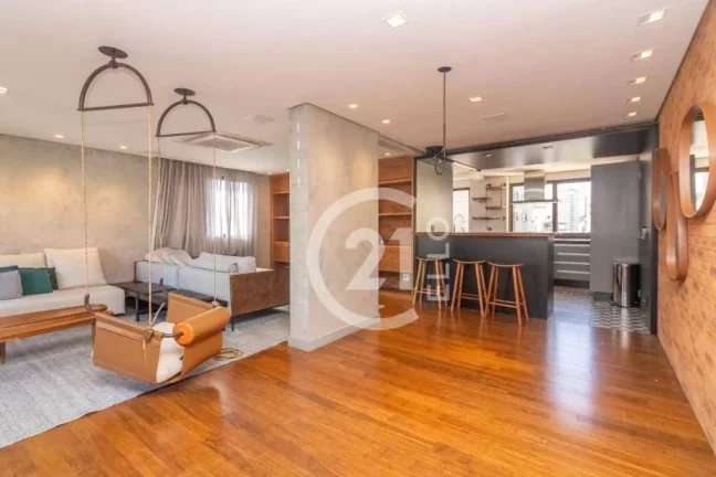 Imagem Moema, 3 suítes, mobiliado