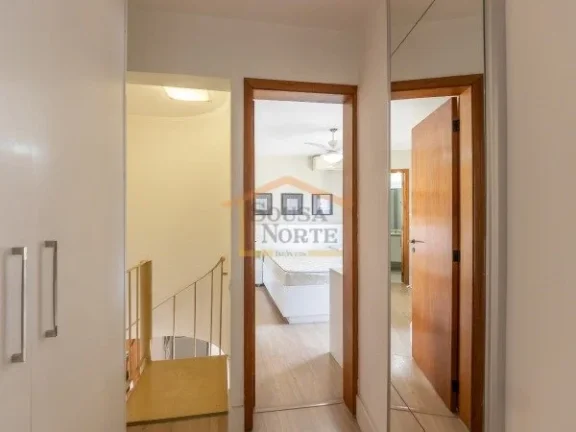 Imagem Apartamento duplex com 90 m², 2 dormitórios, sendo 2 suítes (ambas com sacada), 3 banheiros. Loca...