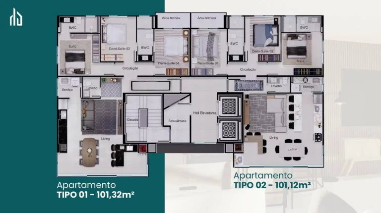 Imagem Apartamento à venda no Residendial Oceanic