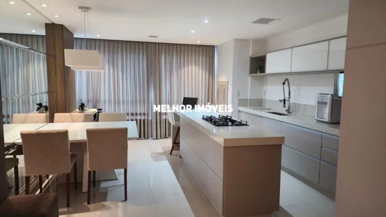 Imagem Apartamento mobiliado e equipado à venda com 2 dormitórios sendo 1 suíte localizado no bairro Ariribá em Balneário Camboriú