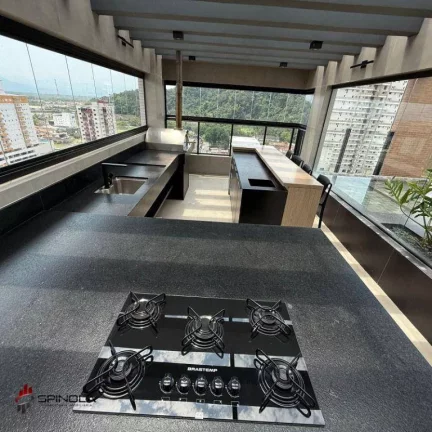 Imagem Apartamento com 2 dormitórios à venda, 77 m² por R$ 730.000,00 - Canto do Forte - Praia Grande/SP