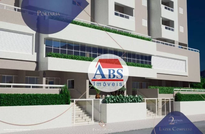 Imagem Apartamento à venda, 65 m² por R$ 379.000,00 - Vila Guilhermina - Praia Grande/SP