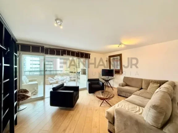 Imagem Espaçoso apartamento para locação em Moema, São Paulo-SP: 4 quartos, 2 suítes, 3 salas, 5 banheiros, 2 vagas de garagem!