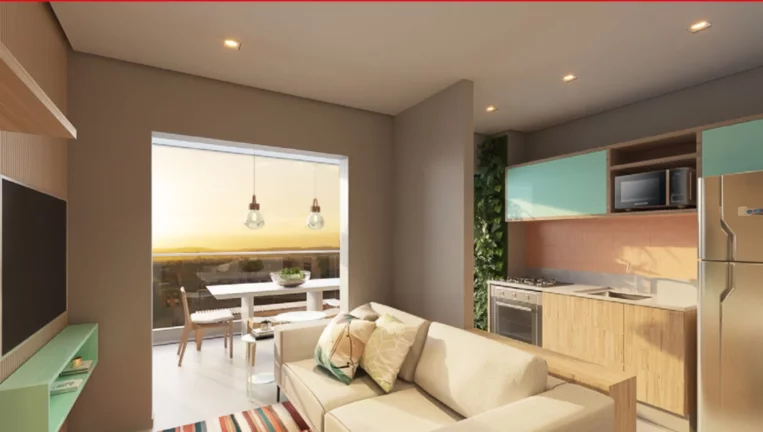 Imagem Alive Home Club Belém - Apartamento à Venda em São Paulo-SP: 2 Quartos, 1 Banheiro, 1 Vaga, 48m² na Belenzinho!