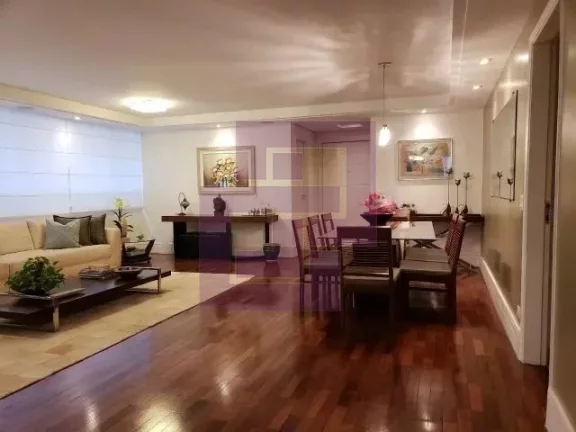 Imagem lindo apto mobiliado- 153 uteis- otima planta- luxuoso0 ex. local