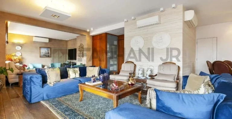 Imagem Apartamento de luxo para locação na Vila Nova Conceição, São Paulo-SP: 4 quartos, 3 suítes, 3 salas, 4 banheiros, 4 vagas, 180m².