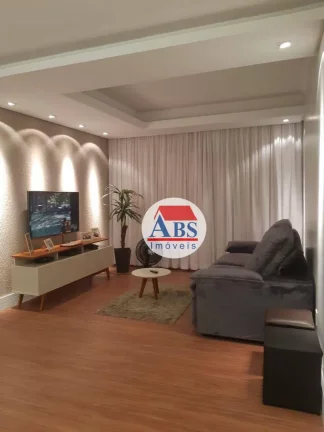 Imagem Apartamento com 2 dormitórios à venda, 142 m² por R$ 595.000 - Boqueirão - Santos/SP Andar alto vista livre
