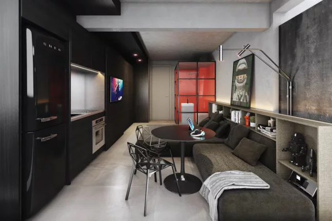 Imagem Studio à venda em São Paulo, Perdizes, com 1 quarto, 38,94m2 Imagem Studio à venda em São Paulo, Perdizes, com 1 quarto, 38,94m2