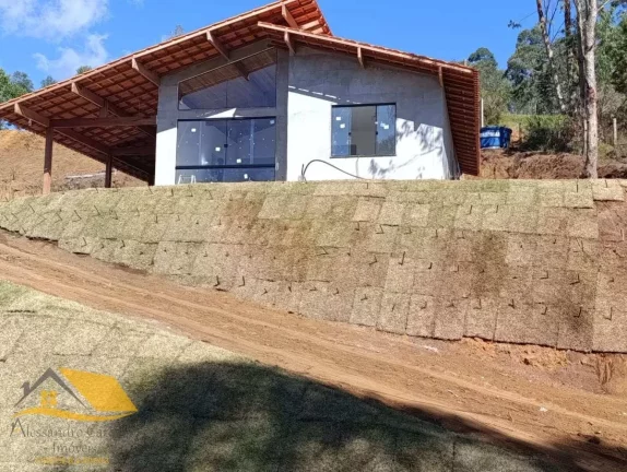 Imagem (LANÇAMENTO) Casa de Campo com 150 mts², Piscina, Sauna e Área Gourmet