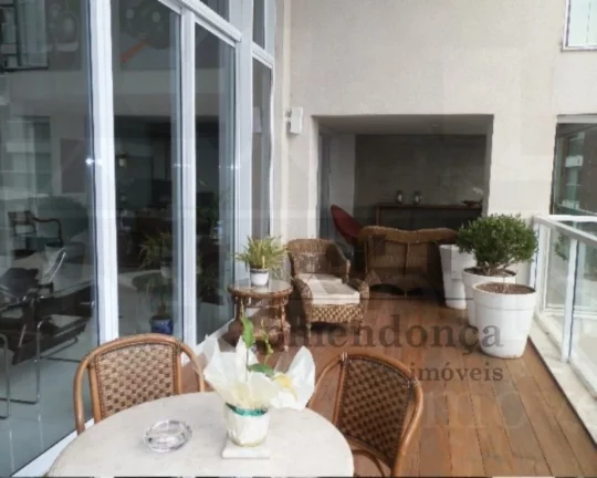 Imagem Apartamento com living para 03 ambientes, terraço, lavabo, 04 dormitório sendo 04 suítes, banheir...