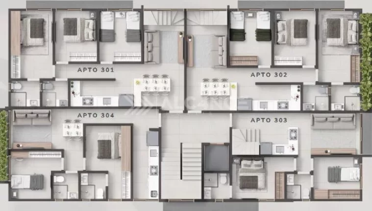 Imagem Apto - 3 Quartos - 1 Suíte - 95,78 m² - Bancários, João Pessoa/PB