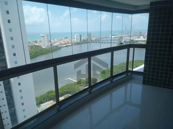 Imagem Apartamento de 128m² à venda, com 3 quartos suítes, localizado em Santo Amaro, Recife - Pernambuco.