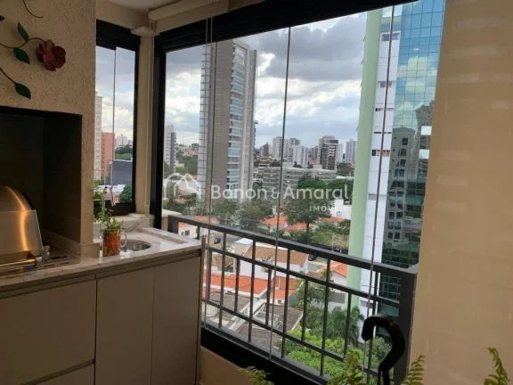 Imagem Apartamento à venda no Cambuí, em Campinas, com localização privilegiada e 146 m² de área úti...