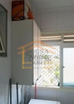 Imagem Apartamento 60m², 2 dormitórios, sala 2 ambientes, varanda, cozinha integrada à sala, área de se...