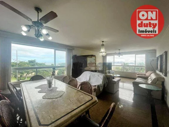 Imagem Apartamento com 3 quartos à venda, 198 m² por R$ 1.600.000 - Boqueirão - Santos/SP