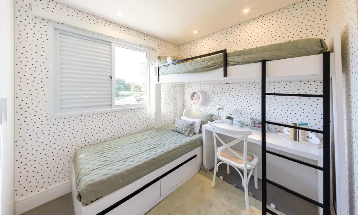 Imagem Apartamento à venda em Campinas, Loteamento Residencial Aladino Selmi, com 2 quartos, 43,38m2
