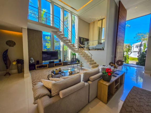 Imagem Imperdível casa à venda na Riviera de São Lourenço Módulo 12: 7 quartos, 7 suítes, 3 salas, 4 vagas, 642m² de área!