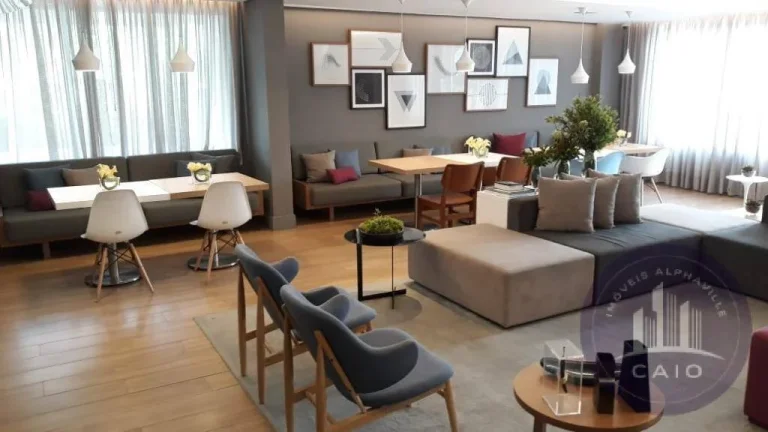 Imagem Apartamento 1 dormitório para alugar, 52 m² por R$ 5.300/mês Alphaville/SP