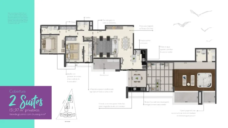 Imagem APARTAMENTO NOVO COM 3 SUÍTES A APENAS 70 METROS DA PRAIA DA ENSEADA! ÚLTIMAS UNIDADES!