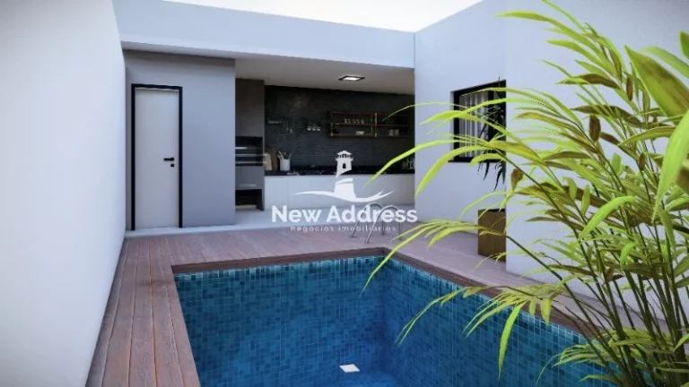 Imagem Casa Linear 3 Quartos - Conforto e Modernidade em Vale Encantado, Vila Velha!