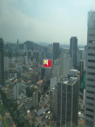 Imagem Vendo grupo salas Ed Avenida Central, Rio Branco 156, 130m² (63m² + 67m²), R$80.000,00 + R$85.000,00, prédio referência centro Rio, ar central