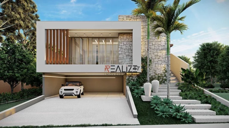 Imagem Casa de alto padrão com 4 suítes à venda, 332 m² por R$ 3.900.000 - Condomínio Helvetia Park I - Indaiatuba/SP