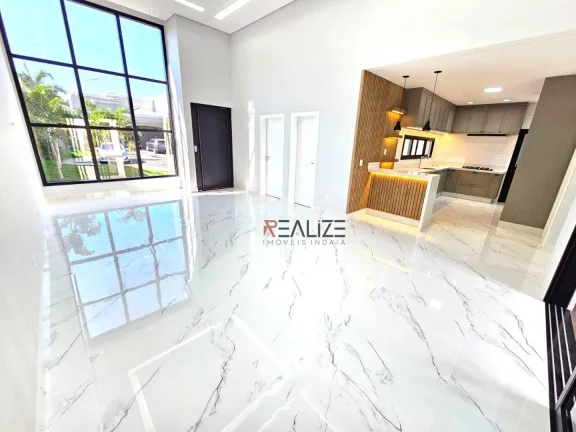 Imagem Casa térrea com 4 suítes à venda, 250 m² por R$ 2.950.000 - Condomínio Dona Lucilla - Indaiatuba/SP