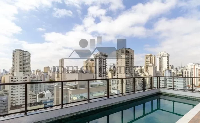 Imagem Cobertura Duplex Nova, 604m², localizada na região nobre de Higienópolis - São Paulo.