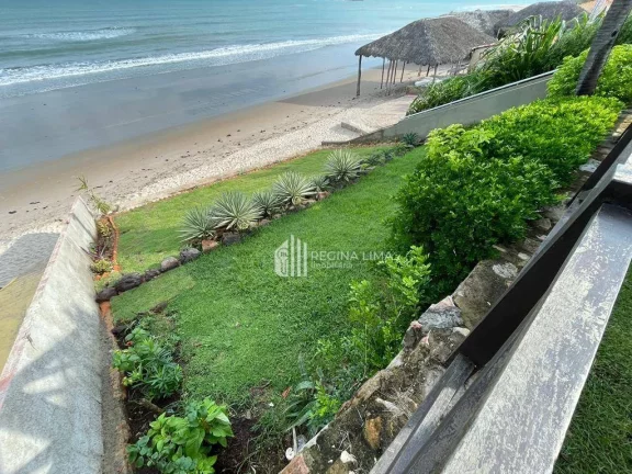 Imagem Casa na PRAIA DO COQUEIRO (Porteira fechada), VISTA PARA O MAR, pé na areia, à venda por R$ 2.000.000,00 - Coqueiro - Luís Correia/PI